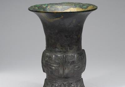 图片[2]-Zun wine vessel dedicated to Fu Xin, late Shang dynasty, c. 13th-11th century BCE-China Archive